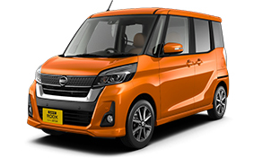re_car_img06 日産 デイズ ルークス (プレミアムサンシャインオレンジ)